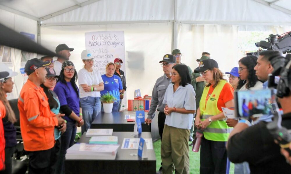 Delcy Rodríguez supervisó trabajos en Juan José Mora - Agencia Carabobeña de Noticias