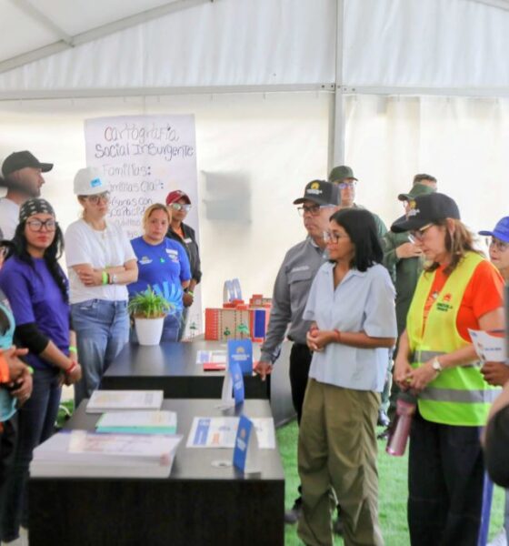 Delcy Rodríguez supervisó trabajos en Juan José Mora - Agencia Carabobeña de Noticias