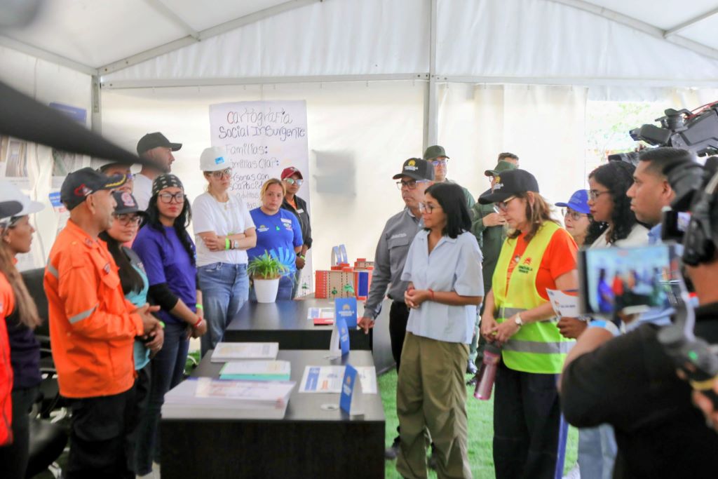 Delcy Rodríguez supervisó trabajos en Juan José Mora - Agencia Carabobeña de Noticias