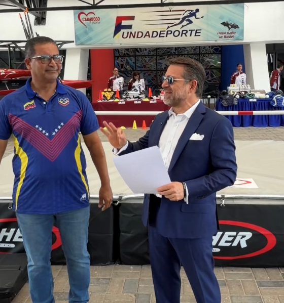 Dotación de equipos deportivos a atletas carabobeños - Agencia Carabobeña de Noticias