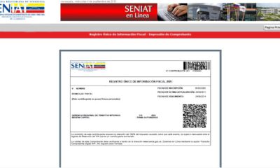 Eliminan fecha de vencimiento del RIF decretó el SENIAT - Agencia Carabobeña de Noticias