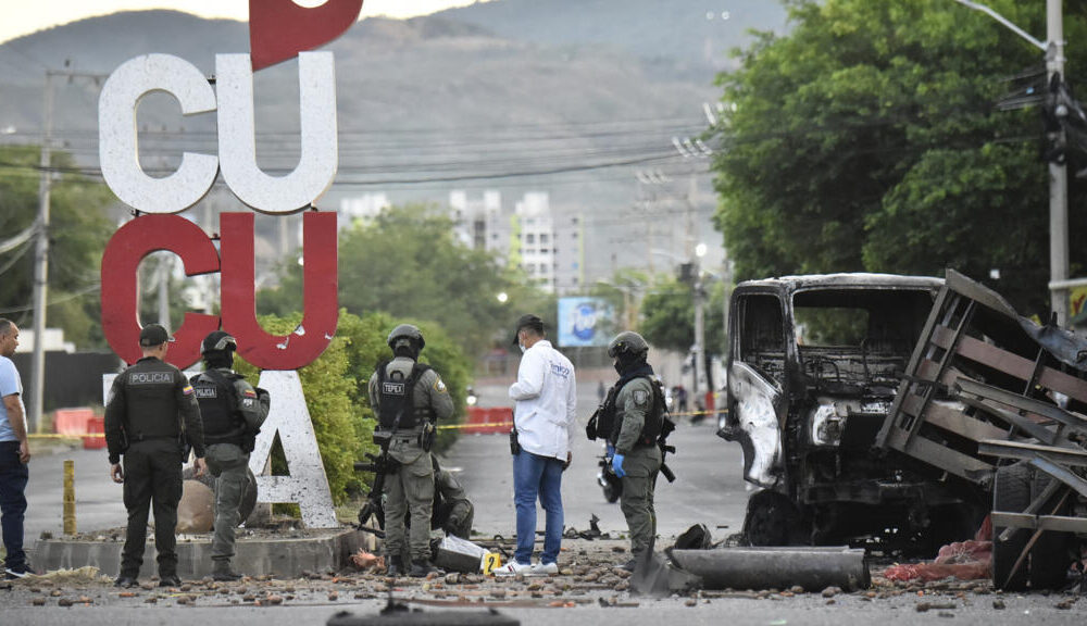 Explosión de carro bomba en Cúcuta - Agencia Carabobeña de Noticias