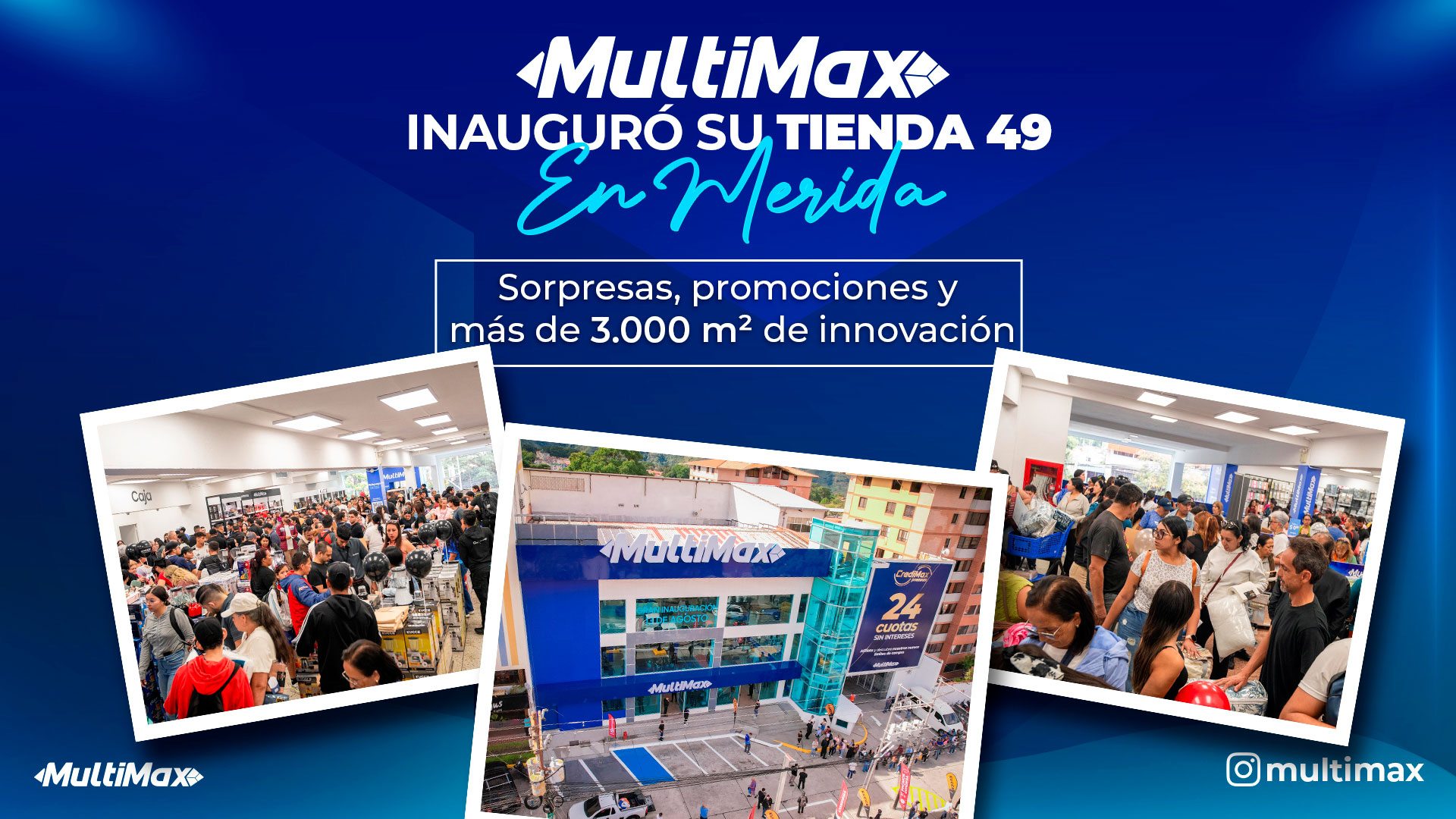 MultiMax inauguró tienda en Mérida