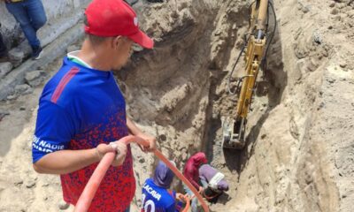 Limpieza de colector obstruido en San Joaquín - Agencia Carabobeña de Noticias