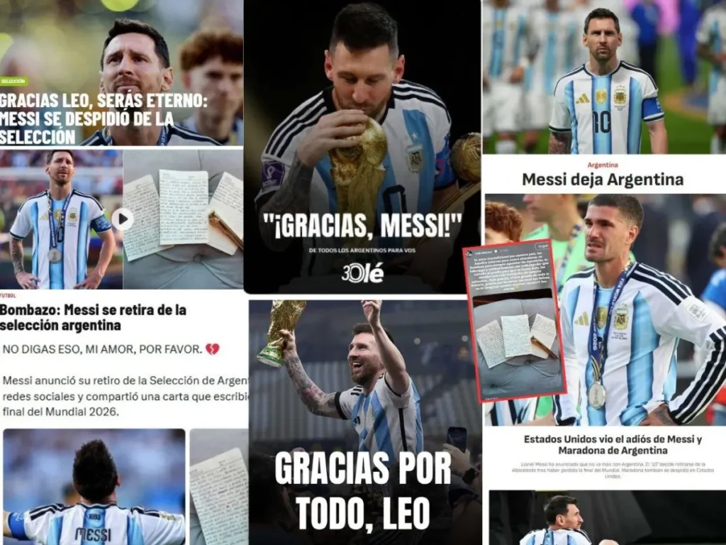 Messi se va de la selección - Agencia Carabobeña de Noticias