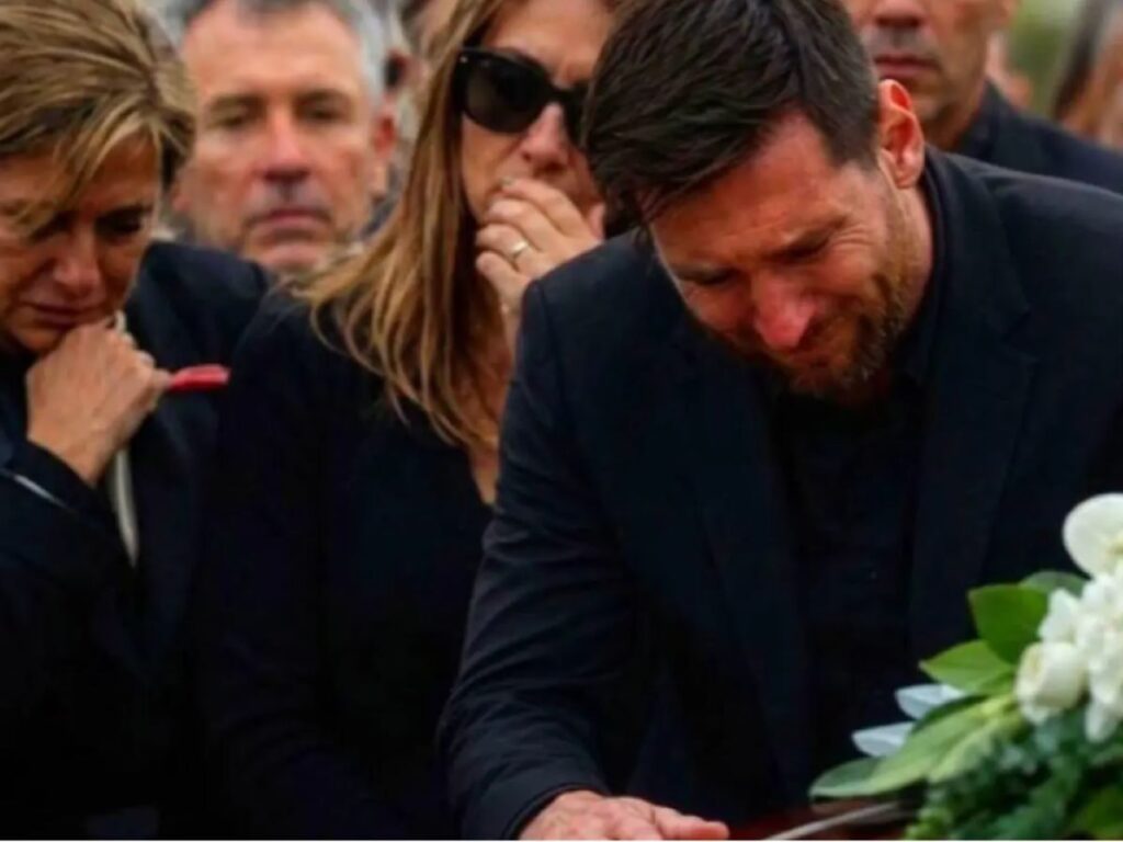Messi se despide de su padre - Agencia Carabobeña de Noticias