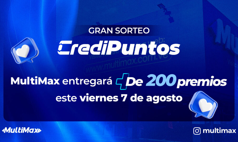 Sorteo de CrediPuntos agosto