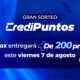 Sorteo de CrediPuntos agosto