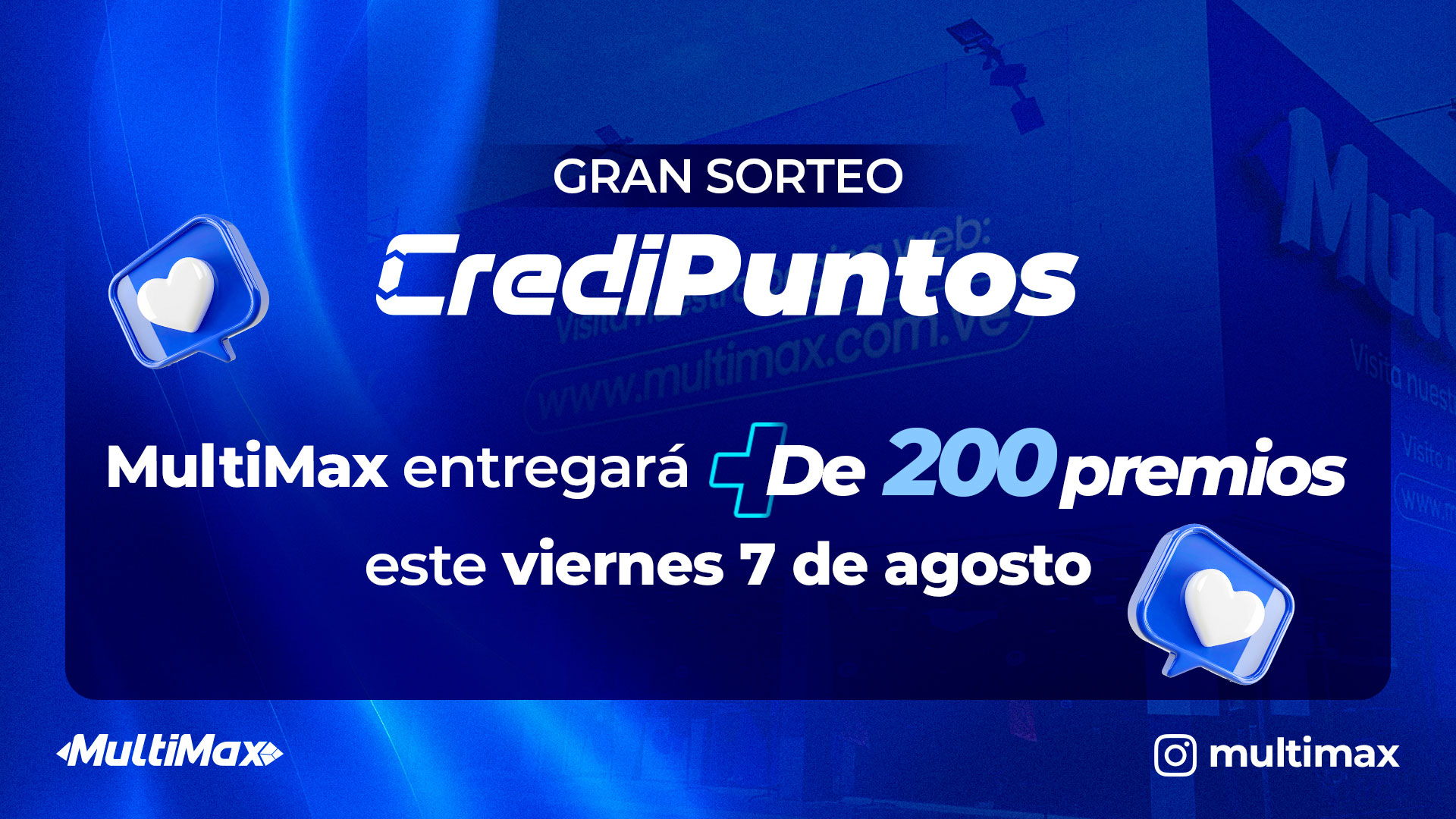 Sorteo de CrediPuntos agosto
