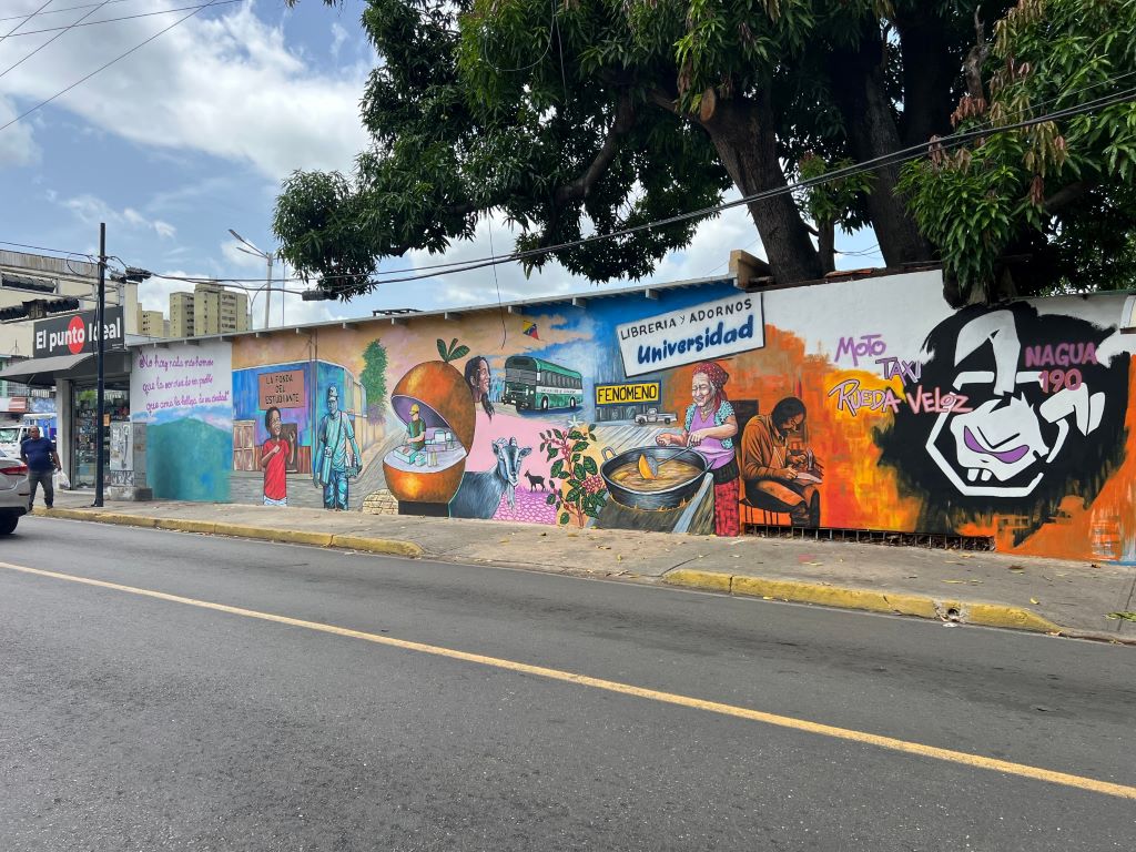 Mural en la 190 de Naguanagua - Agencia Carabobeña de Noticias