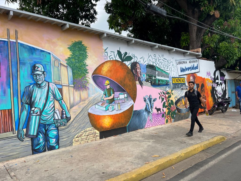 Mural en la 190 de Naguanagua - Agencia Carabobeña de Noticias