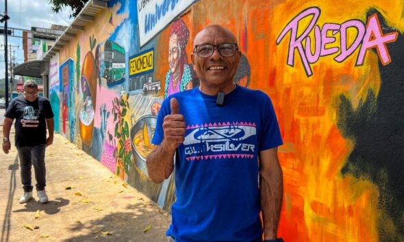 Mural en la 190 de Naguanagua - Agencia Carabobeña de Noticias