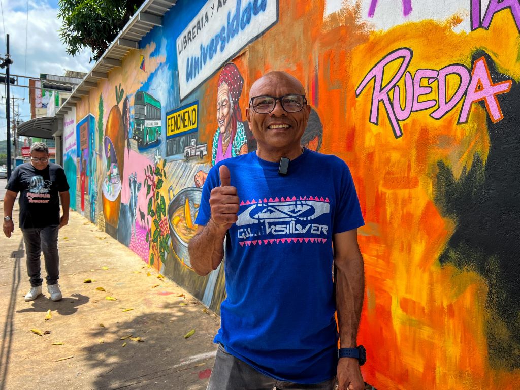 Mural en la 190 de Naguanagua - Agencia Carabobeña de Noticias