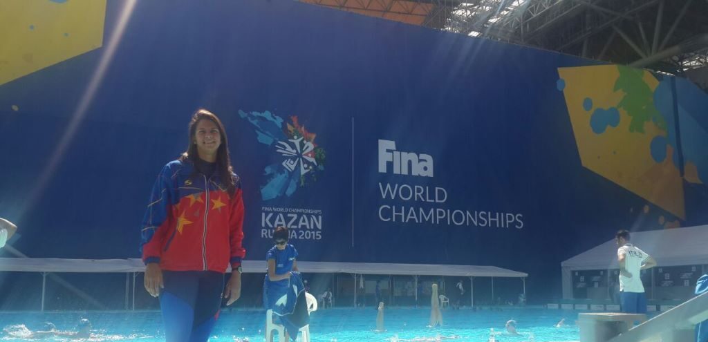 Patricia Camarán sincroniza su vida en una piscina - Agencia Carabobeña de Noticias