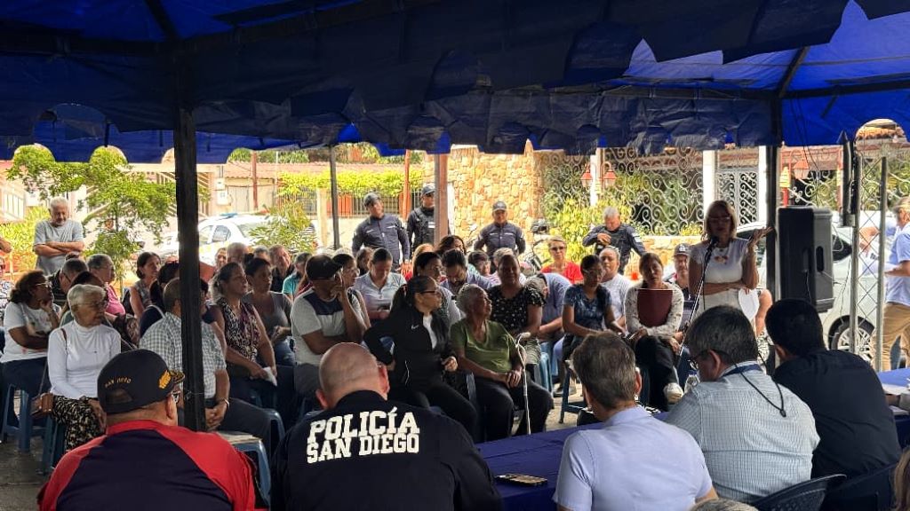 Policía de San Diego acompaña al alcalde León Jurado - Agencia Carabobeña de Noticias