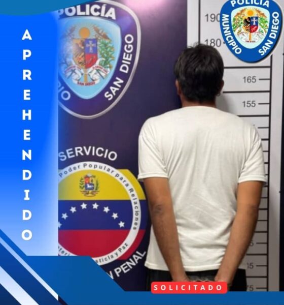 Polisandiego detiene a ciudadano solicitado - Agencia Carabobeña de Noticias