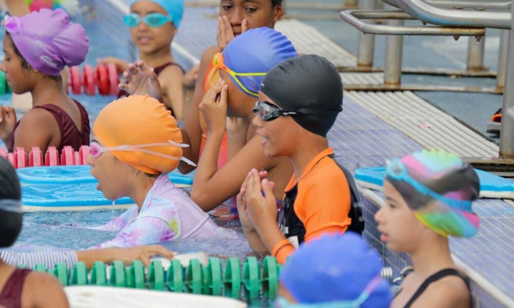 Primer aniversario de la reinauguración del complejo de piscinas de La Isabelica - Agencia Carabobeña de Noticias