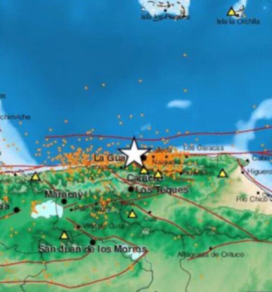 Sismo en la madrugada del 18 de agosto - Agencia Carabobeña de Noticias
