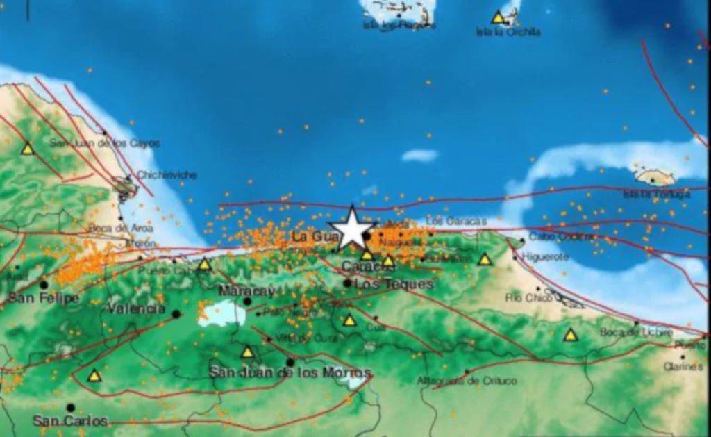 Sismo en la madrugada del 18 de agosto - Agencia Carabobeña de Noticias