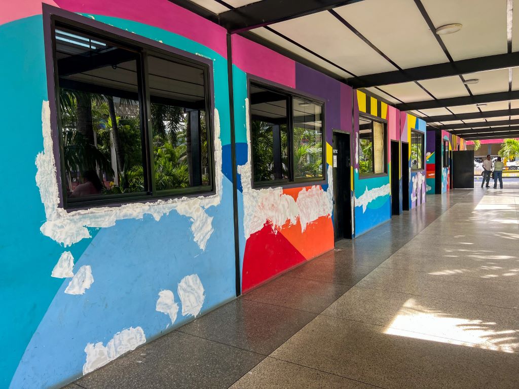 Trabajos de rehabilitación en Complejo Deportivo Don Bosco - Agencia Carabobeña de Noticias
