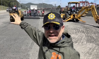 asfaltado en la autopista Muelles-El Palito - Agencia Carabobeña de Noticias