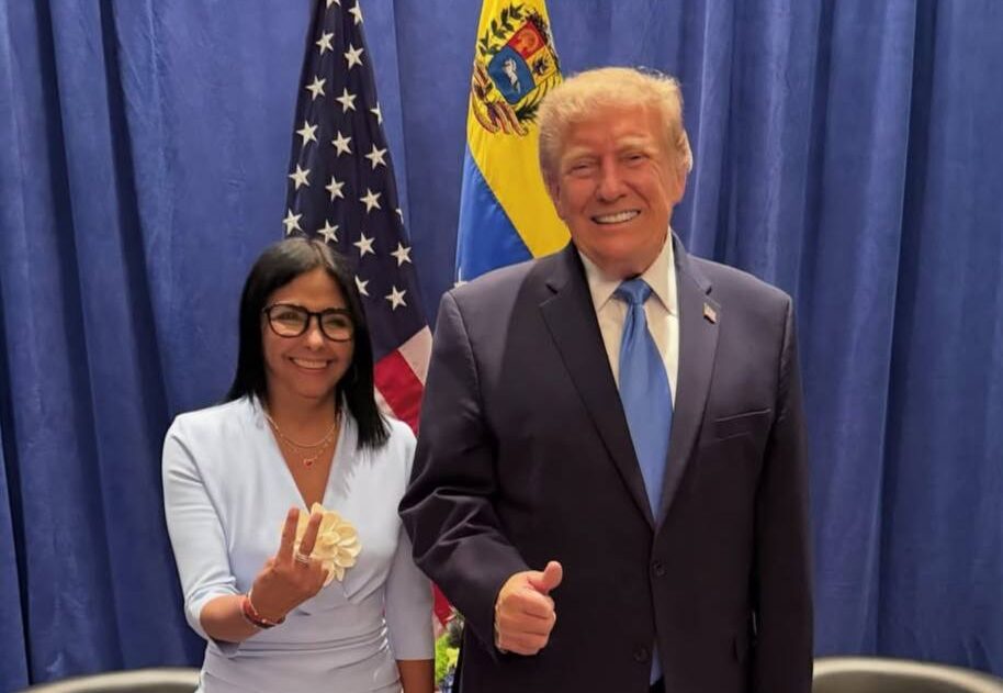 Delcy Rodríguez se reunió con Trump - Agencia Carabobeña de Noticias