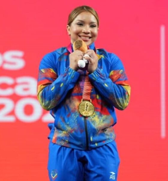 Echandia ganó primer oro para Venezuela - Agencia Carabobeña de Noticias