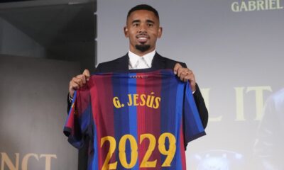 Gabriel Jesus con Barcelona - Agencia Carabobeña de Noticias