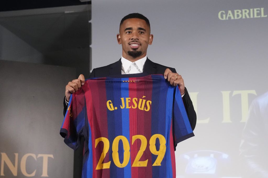 Gabriel Jesus con Barcelona - Agencia Carabobeña de Noticias