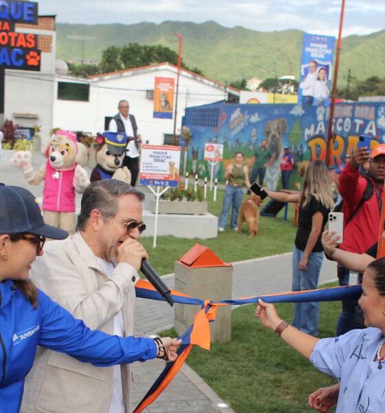 Inaugurado Parque Urbano Para Mascotas Drac - Agencia Carabobeña de Noticias