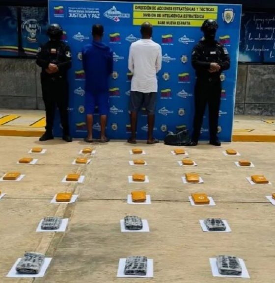 Incautan 18 kilos de droga en Nueva Esparta - Agencia Carabobeña de Noticias