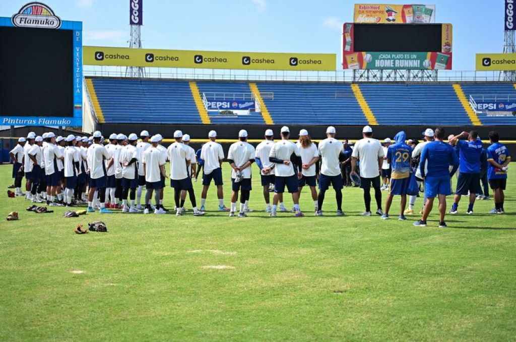 Magallanes inició prácticas - Agencia Carabobeña de Noticias