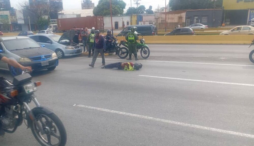 Motorizados lesionados en Valencia - Agencia Carabobeña de Noticias