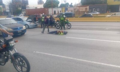 Motorizados lesionados en Valencia - Agencia Carabobeña de Noticias