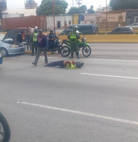 Motorizados lesionados en Valencia - Agencia Carabobeña de Noticias