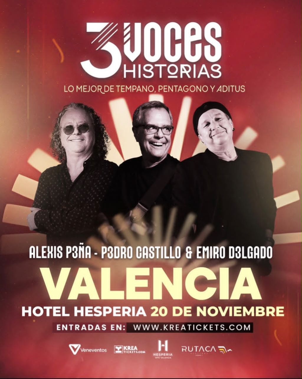Todo listo en Valencia para concierto 3 Voces, 3 historias - Agencia Carabobeña de Noticias
