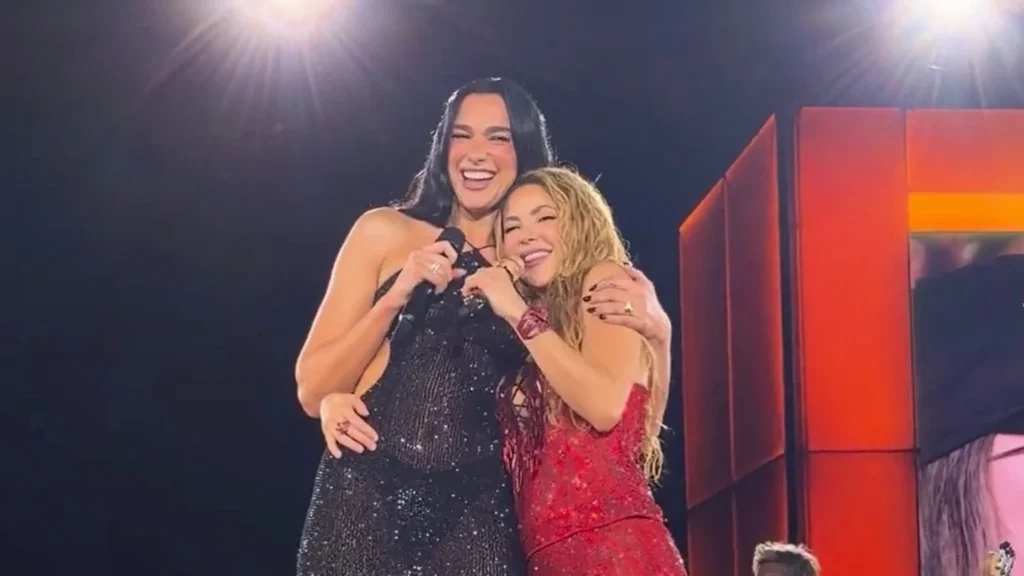 Shakira y Dua Lipa en Madrid - Agencia Carabobeña de Noticias